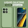 Per Xiaomi Mi Poco X6 Pro X6 5G Custodia in silicone liquido per telefono per Xiaomi Poco X6 Pro X6 Pro PocoX6 Pro 5G Custodia protettiva morbida
