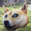Lovely Funny Doge Plush Pillow 3D Simulation Shiba Inu Cushion Dog Head Pillow