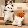 Stuffed Toys Soft Plush Bean Bag Toy Pendant Cute Hand Puppet Wrist Protector Backpack Car Keychain Gift for Children And Toddlers