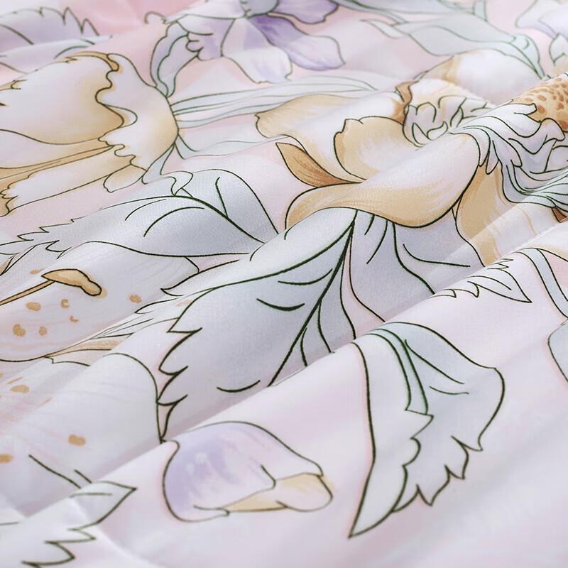 Fuanna Seven-Hole Antibacterial Printed All-Season Quilt