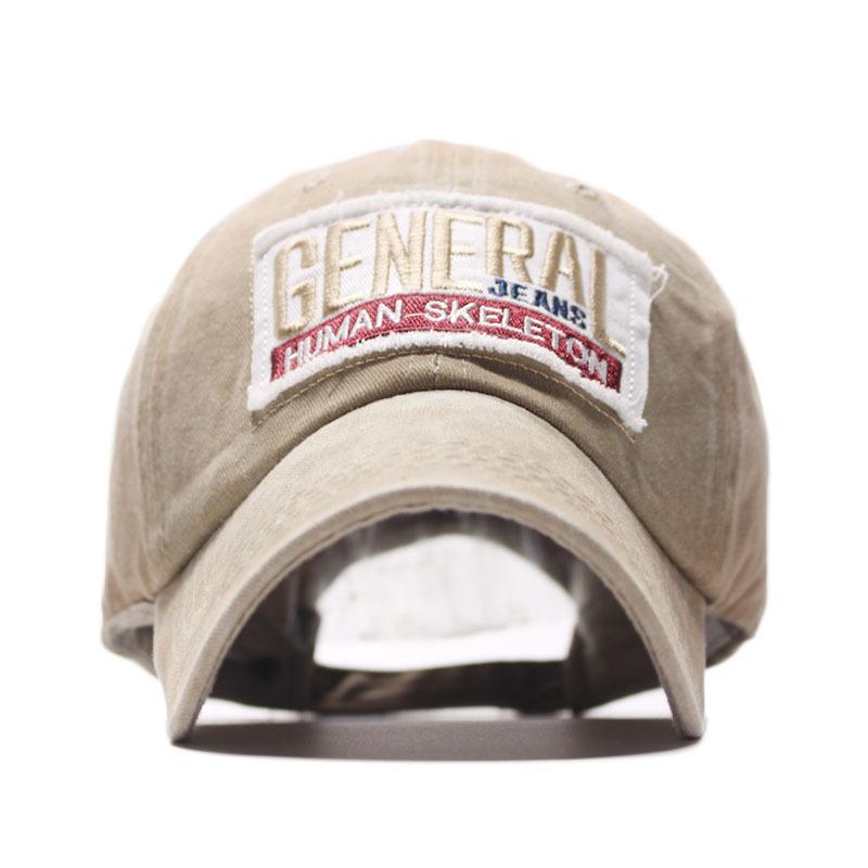 New retro sticker letter baseball cap simple and versatile washed denim cap youth sun hat women