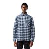 Mens Checked Regular Long-Sleeved Shirt