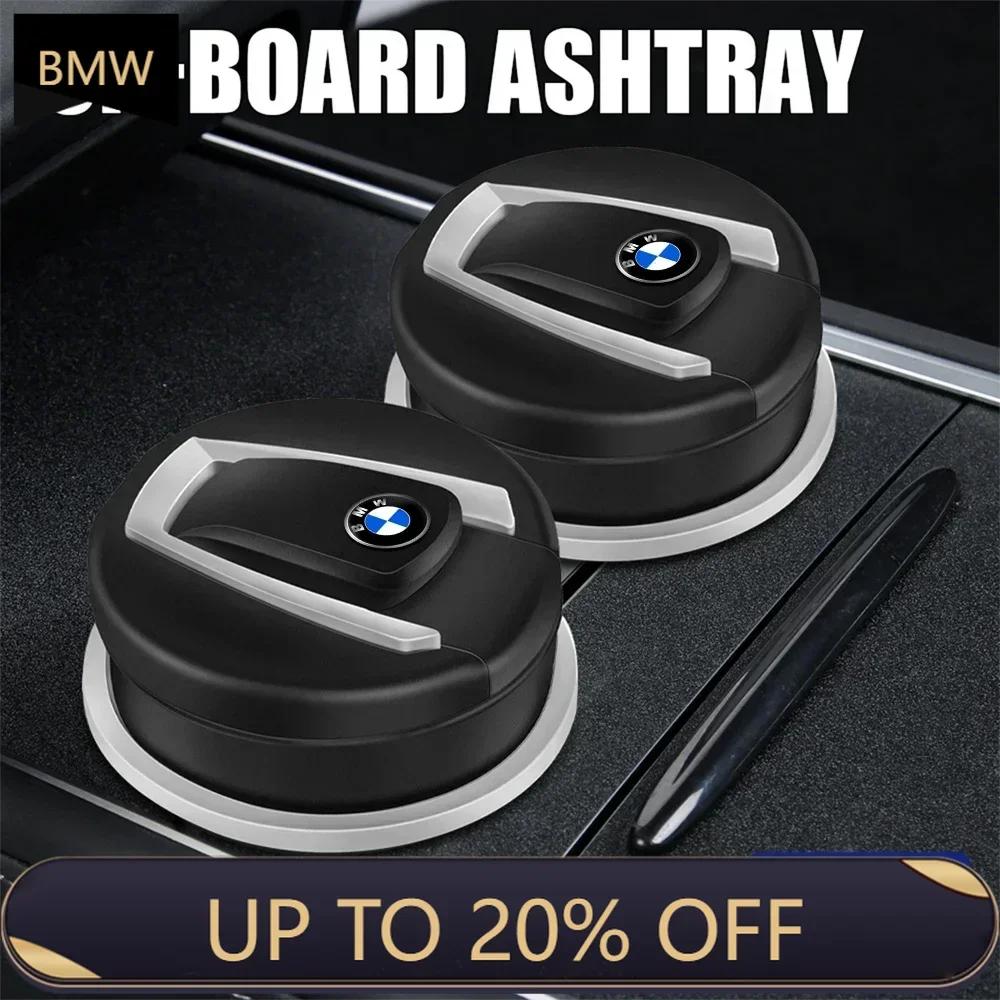 2025 E46 For BMW Car Ashtray Storage Cup Smokeless with LED Light Car Styling For BMW E36 E46 E90 E60 E39 F30 F10 F20 X5 E70 E53