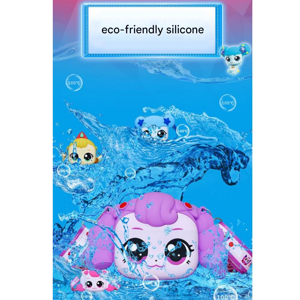 Tiniping Character Face Silicone Bag