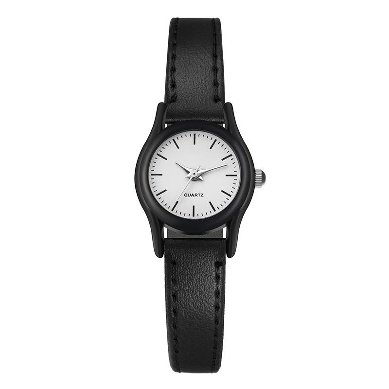 New Couples Watches Leather Strap Minimalist Fashion Quartz Wristwatches Multiple Colors for Loved Ones Gift Parejas Montre