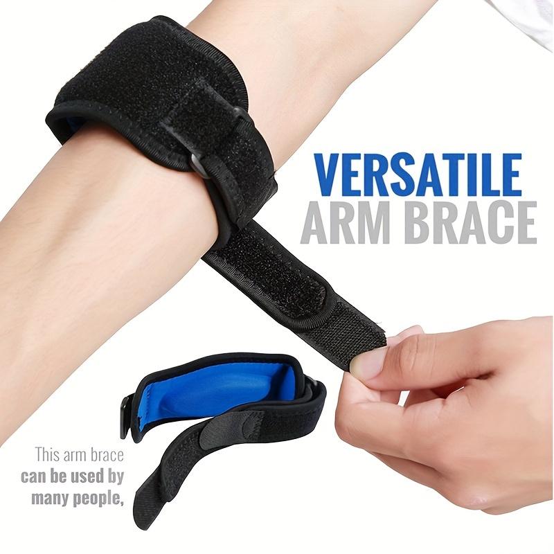 Tennis Elbow Brace, Elbow Strap with Compression Pad, Adjustable Tennis Elbow Support, Effective Pain Relief for Tennis, Golfer