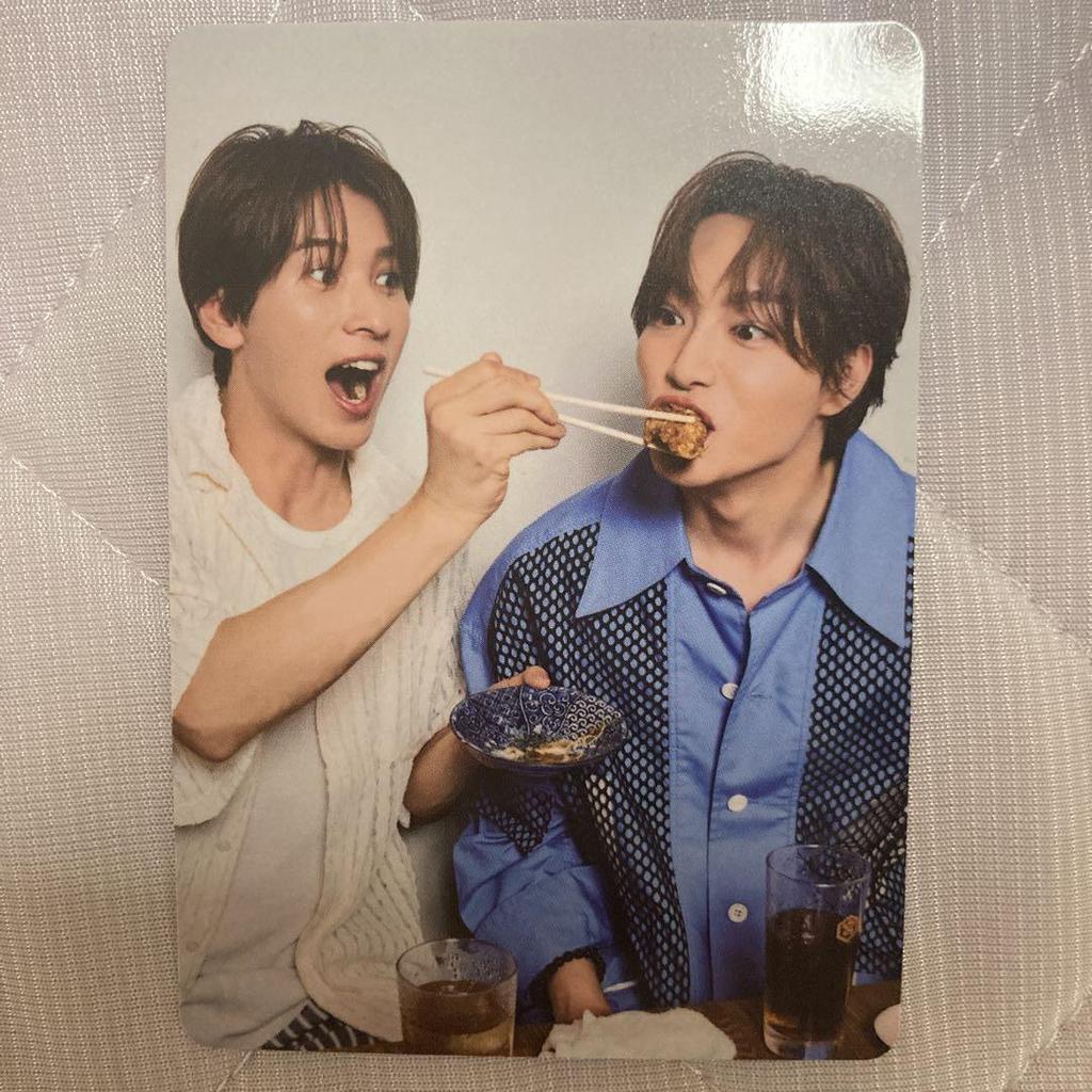 [USED] SHOW-WA Fan Club Tour Trading Cards Shinjiro Terada and Masaki Shiota