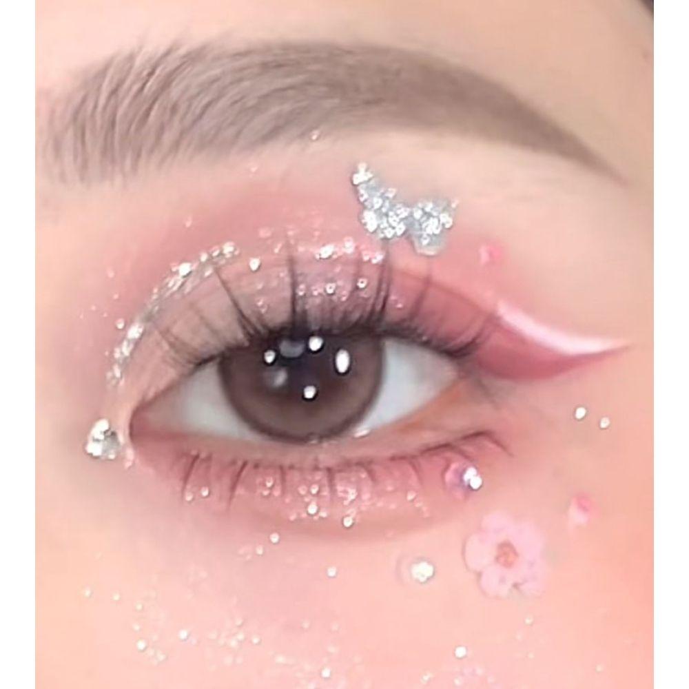 Romantic Sakura 9 Color Eyeshadow Palette Matte Pearlescent Milk Tea Peach Color Makeup Palette