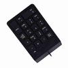 USB Numeric Keypad Mini Number Pad Numpad 18 Keys Keyboard for Laptop Desktop PC Pro