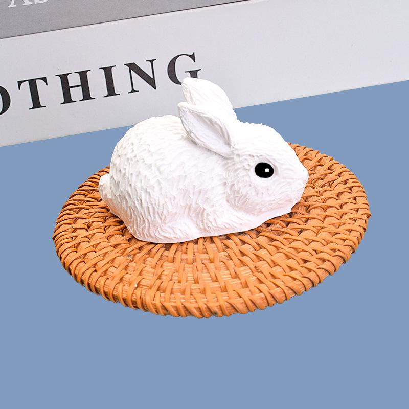 Rabbit Silicone Mold for Air Freshener, Plaster Diffuser, or Cake Decoration