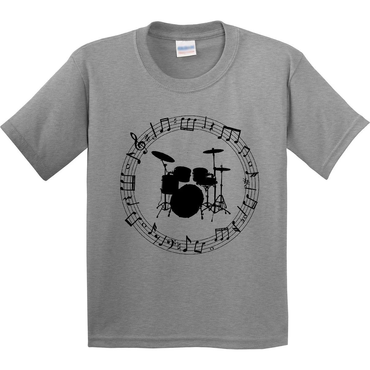 Inktastic Drummer Percussionist Music Gift Youth T-Shirt Drums Trap Tee Kids 160
