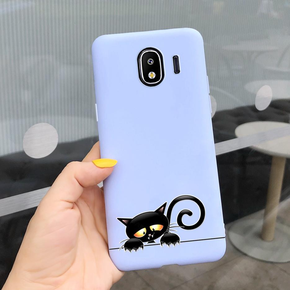 For Samsung Galaxy J4 2018 Case J400F Cute Fashion Cover Soft Silicone Case For Samsung Galaxy J4 Plus 2018 J415F J4 J4+ Fundas