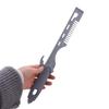 2Pcs Paint Paddle Manual Paint Mixer Plastering Reusable Handheld Paint Stirrer Gray Compact Paint Brush Comb