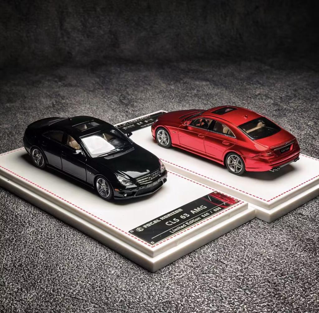 New In Stock Fh 1:64 Mercedes-Benz Cls 63 Amg Mk1 C219 Alloy Miniature Diecast Limited Mercedes Ornaments Custom Toys Kid Toy