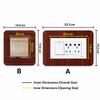 Dustproof Socket Frame Cover Anti-Dirty Acrylic Wall Decor  Home Wall Renovation
