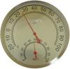 221 PPLS Stainless Steel Analog Thermo-Hygrometer -20100℃ 0100%RH Calibration Available [Red Needle]