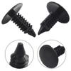 Fender Retainer Bumper Clips 100pcs 8mm Hole Accessories Car Plastic Push Pin Replacement Vehicle For Chrysler