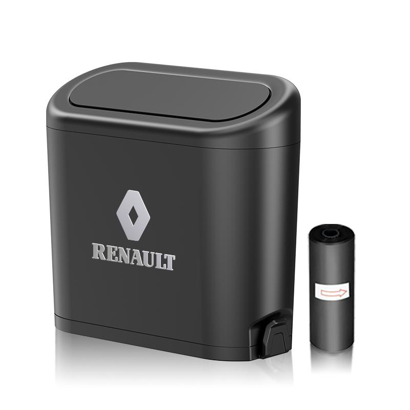 

Hub Caps New style hidden Vehicle Garbage Dust Case Plastic Pressing Square Trash Can For Renault Sport Duster Megane 2 3 Access