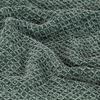 Couverture - vidaXL - 125 x 150 cm - Coton 100% - Vert foncé - Design contemporain