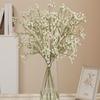 25Pcs Realistic Faux Gypsophila Flower For Wedding Bouquets Outdoor Indoors Decoration Long Time PVC Materials User Friendly Design