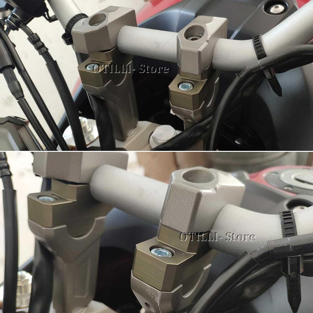 Lenkererhöhung Motorradhalterung Lenkerklemme Für Yamaha TRACER 900 GT MT-09 FZ-09 Lenkererhöhung Barback 2015 - 2021