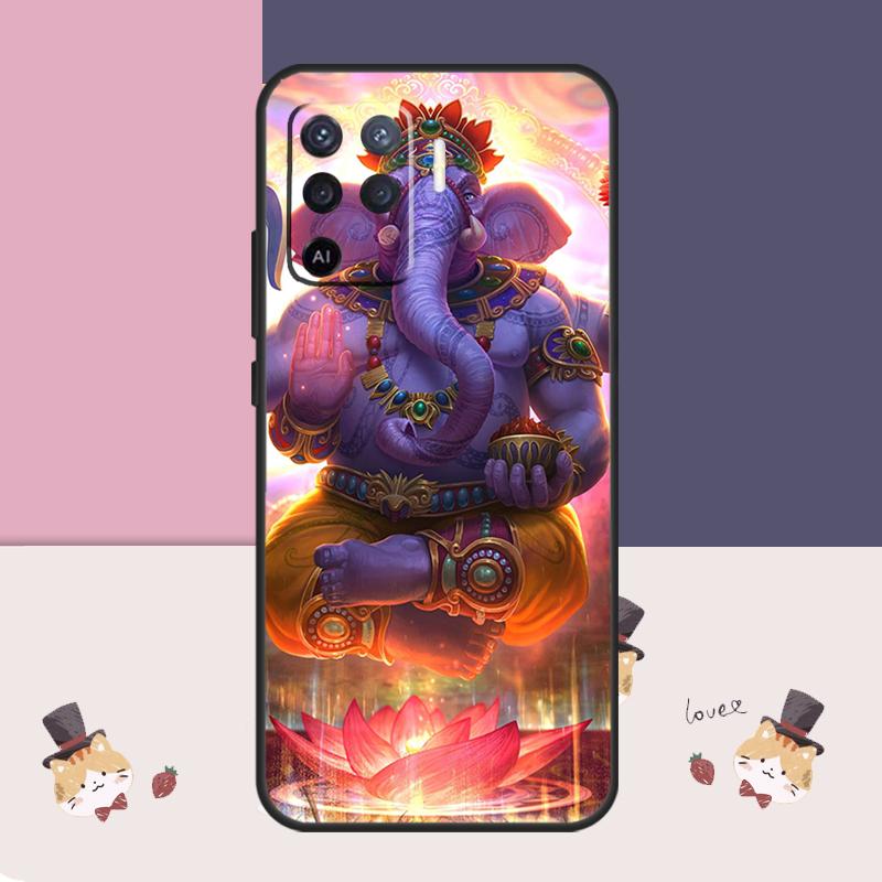 Ganesh Elephant God Case For Oppo A60 A40 A80 A5 Pro A15 A16 A17 A57 A77 A94 A74 A54 A76 A96 A18 A38 A58 A78 A98