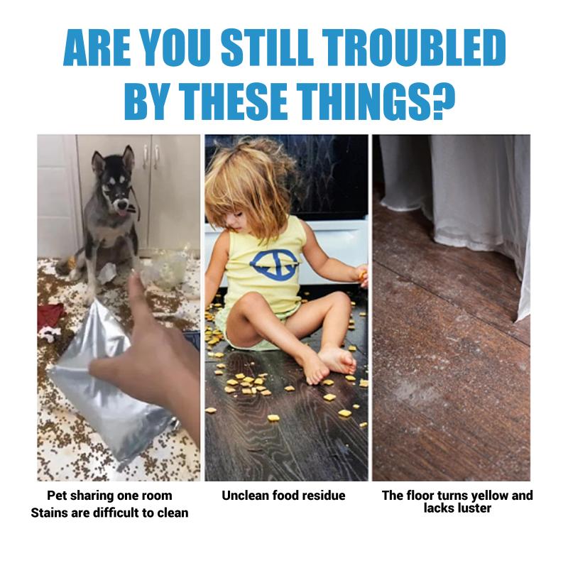Brightening Floor Cleaning Tablets for Wood Marble Surfaces Strong Stain Removal and Polishing for Household Use
