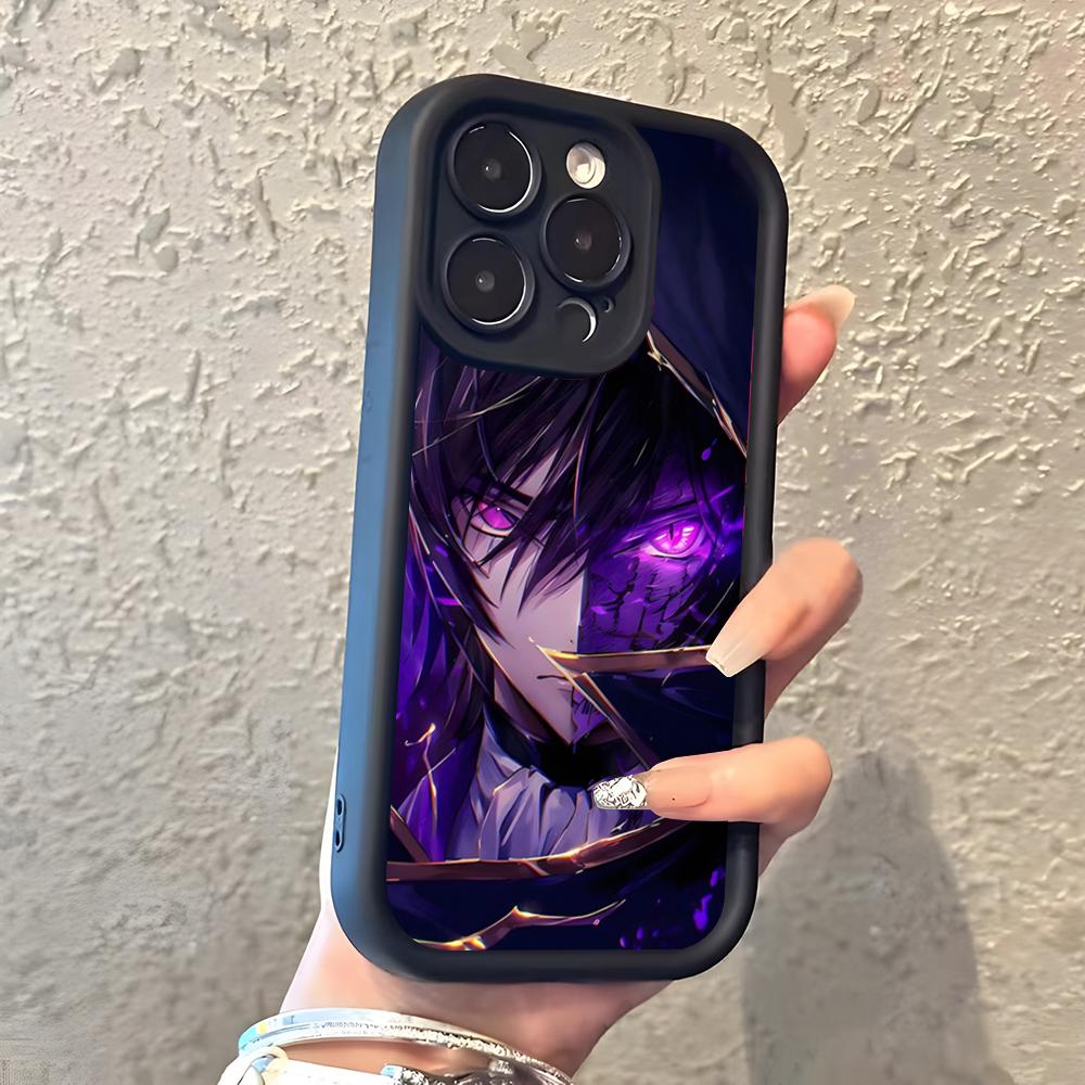 Anime Logo Code Geass Phone Case For IPhone 17 Pro Max 16 15 14 Pro Max IPhone 13 Pro Max 11 Plus Silicone Cover