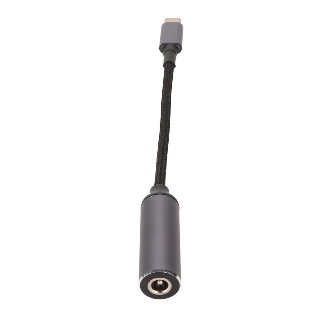 DC 5.5mmx2.1mm Female Input To Type C Male PD Charging Cable 100W DC5521 To USB C Cable with PD