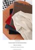 2025 Spring Women's Solid Color Half-High Collar Knit Wool Pullover Sweater