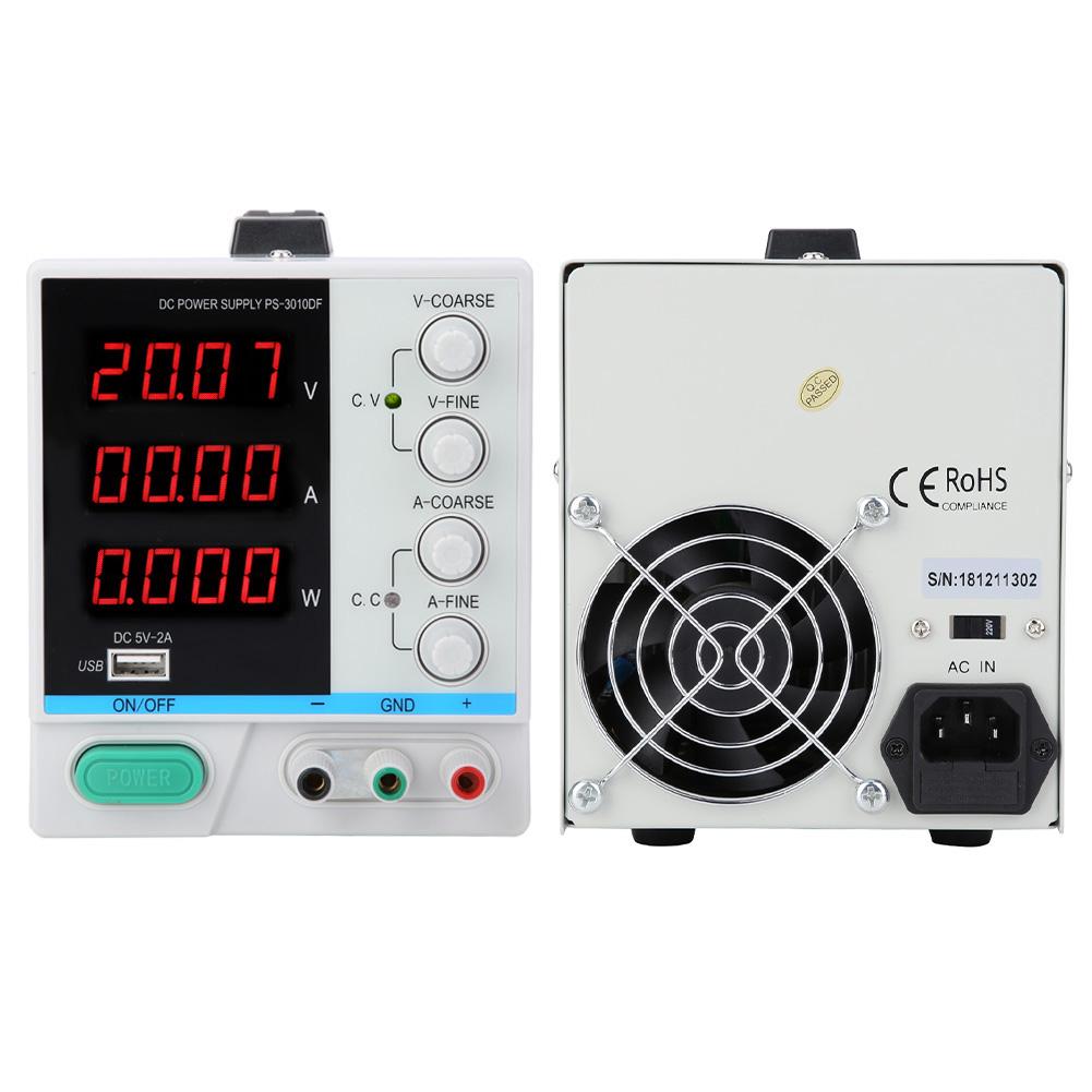 LW 3010DF 4 Digit LED Display Switching Regulated DC Power Supply  10A