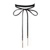 Minimalistisches europäisches & amerikanisches Lolita Spitzen Choker Halskettenset für Damen
