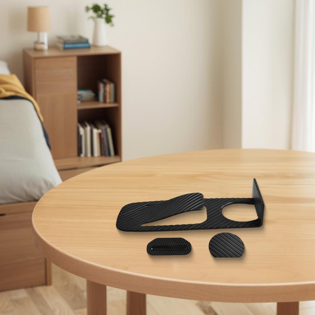 Floor Mounted Door Open Wedge Door Stopper Safety Protector