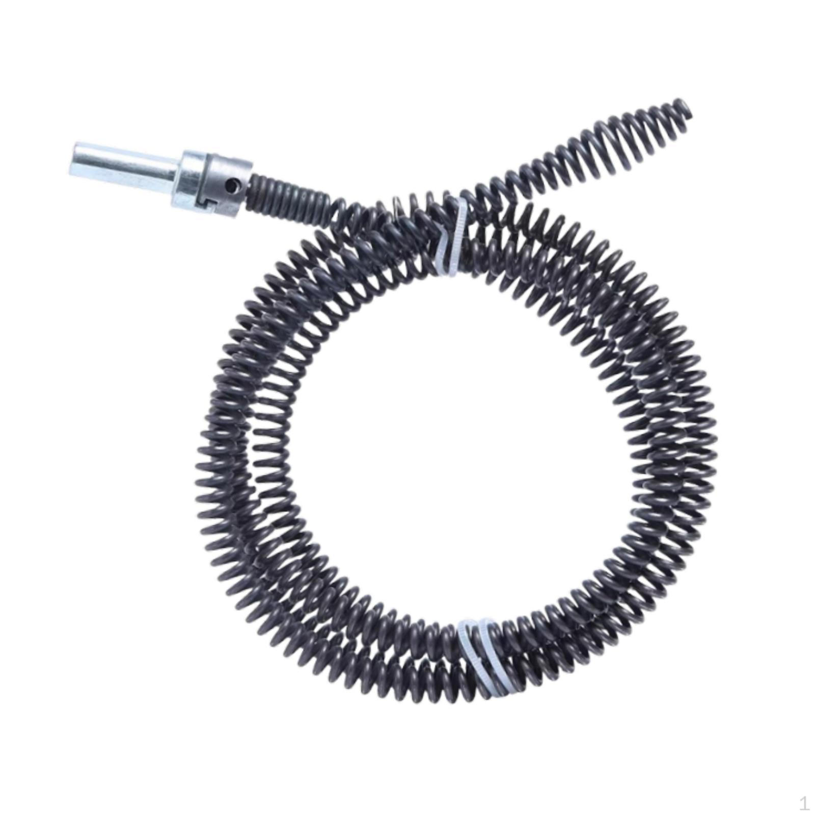 

Cleaner with Spring, Toilet , Very Effective And Practical Cleaner, Drill Powered. 150cm
