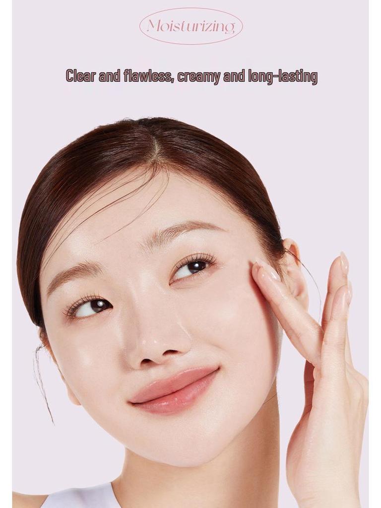 NOVO6506 Velvet Mist Cushion BB Cream: Long-Lasting, Oil-Control, Matte, Waterproof, Non-Transferring Student Foundation.
