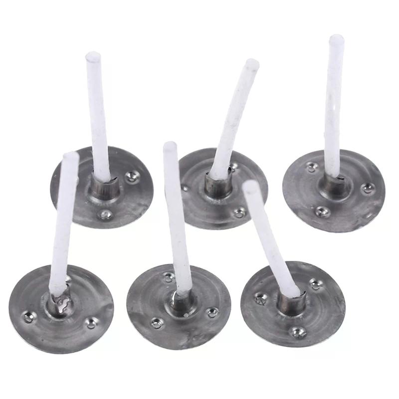 100Pcs Kerzen Form Docht Tabs Umweltfreundliche Kerze Erhalter Herstellung Aus Reiner Baumwolle