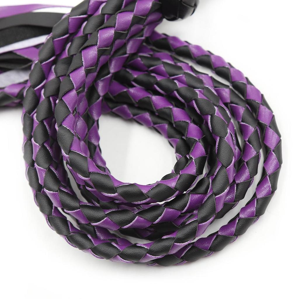 Whip BDSM Sex Toys Flap Butt Twist Braid 62+16cm PU Couple Game Props Bondage Cosplay