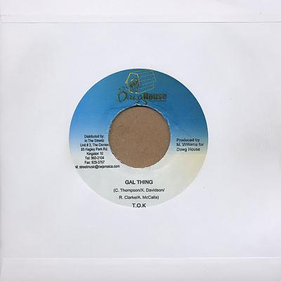 7inch Record T.O.K. - Gal Thing NONE Dawg House 2006 Jamaica Reggae, Ska & Dub Used