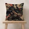 Vintage Anime AAttack On Titan Pillowcase Toon Gift Cushion Cover Bedroom Home Sofa Chair Seat Decor Pillow Case
