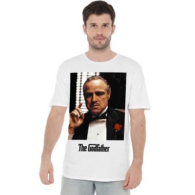 Der Pate Klassisches T-Shirt aus 100 % Baumwolle Herren Oberteil S-2XL, Weiß