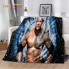 HD The Rock Dwayne Johnson Soft Plush Blanket,Flannel Blanket Throw Blanket for Living Room Bedroom Bed Sofa Picnic Cover Kids