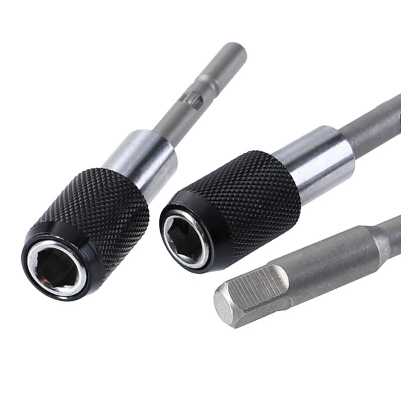 3 ks/sada 801 802 až 1/4 palce Magnetický šroubovák s magnetickým šroubovákem Držák bitů Rychloupínací elektrické vrtací tyčové nástroje
