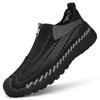 Sommer Menn Breather Mesh Fritidssko Herre Loafers Komfortable gåsko Mokkasiner Mann Flats Sko