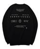 EMOTION PLANET In The Area Brushed Fleece Sweatshirt (Black)