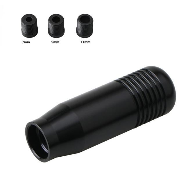 

Стильная универсальная автомобильная алюминиевая ручка переключения передач, рычаг переключения передач, ручка переключения передач 8,5 см чёрный