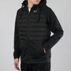 Nike Solid Full-Zip Hooded Jacket Men Outerwear Black CZ4342-010