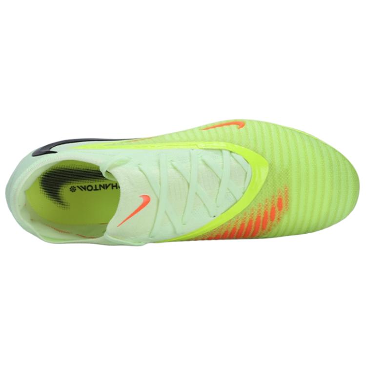 Nike Phantom 6 Low Elite FG Hyper Crimson Limelight Unisex Cleats Yellow Black HJ2146-801