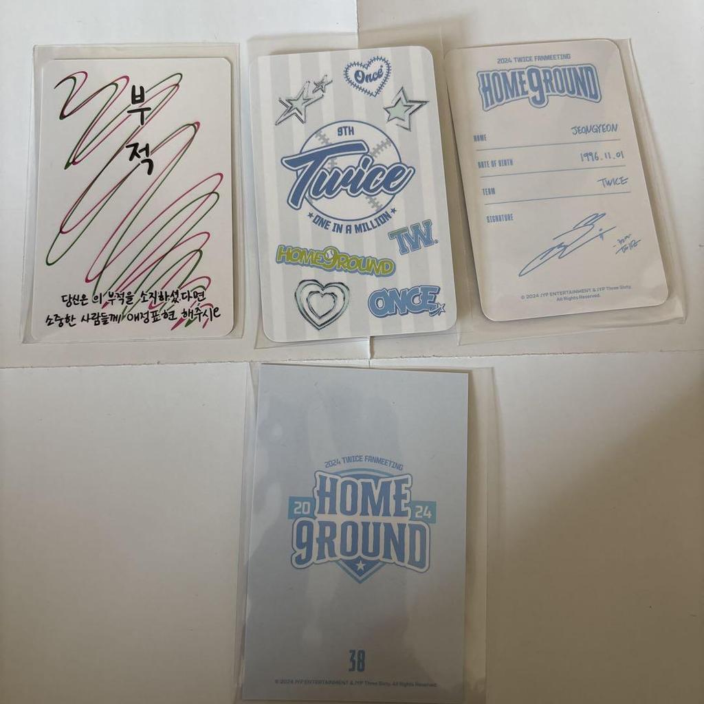 [USED] TWICE Home9round Jeongyeon Set