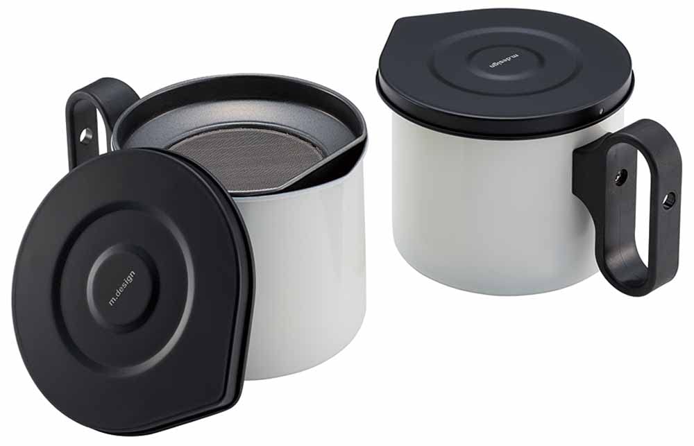 [Mannen] LMD-10 Mini Oil Pot 0.8L White – Kitchenware