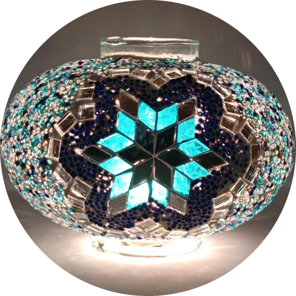 Rankų darbo šviestuvų gaubtas, turkiškas marokietiškas spalvingas mozaikinis stiklas, antikvarinė lempa mozaikinė lempa Osmanų autentiška liustra senovinė lempa naktinė lempa,